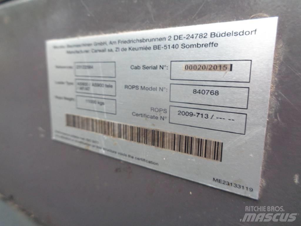 Mecalac AF 1050 Naudoti ratiniai krautuvai