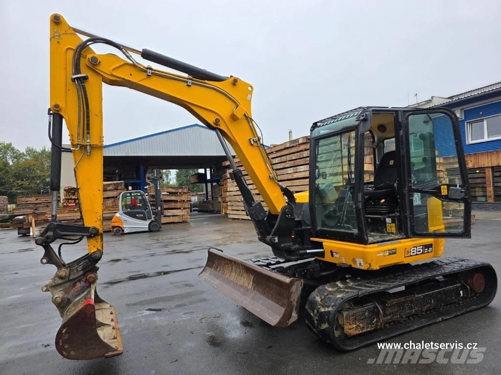 JCB 85 Z-2 Vidutinės galios ekskavatoriai 7-12 t