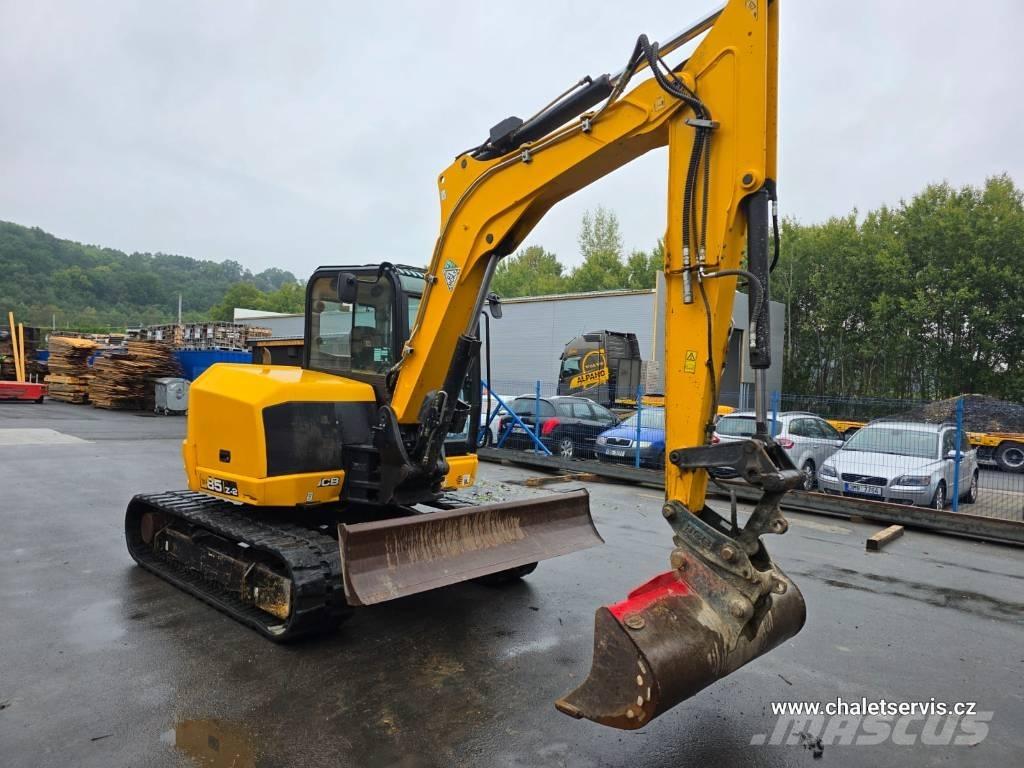 JCB 85 Z-2 Vidutinės galios ekskavatoriai 7-12 t