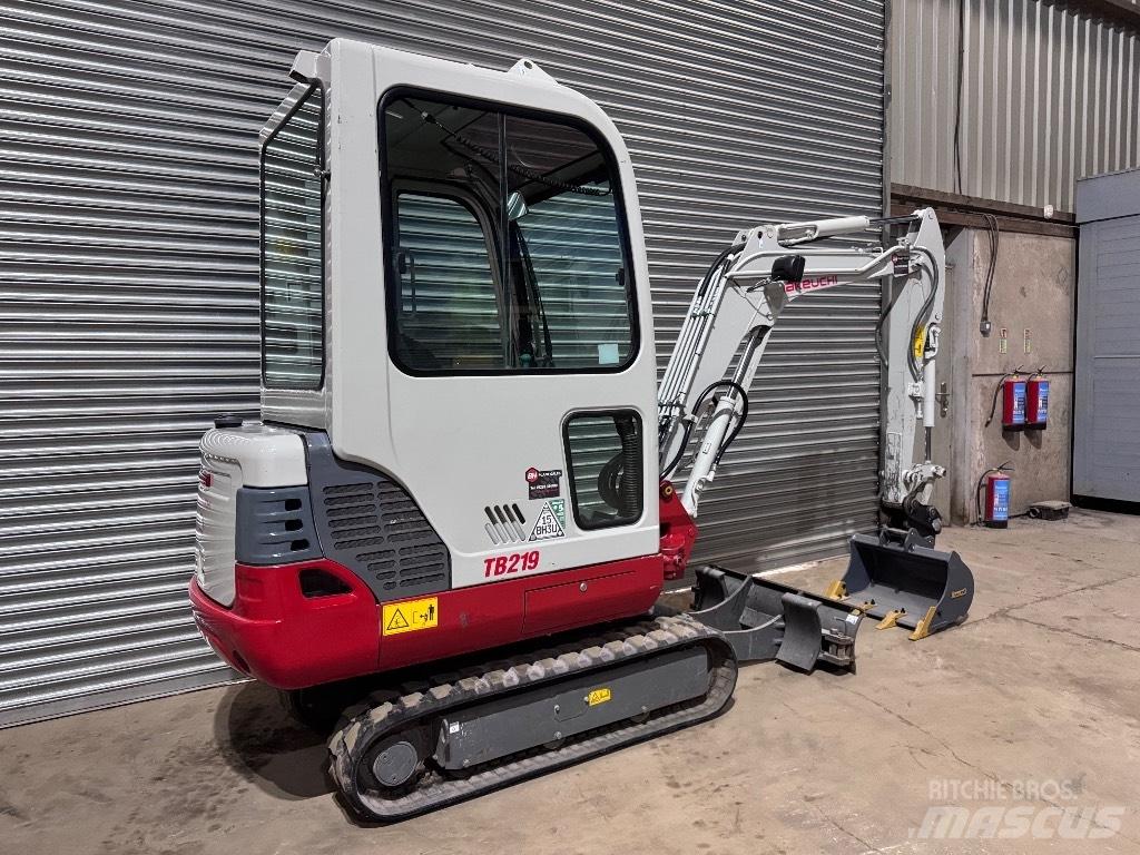 Takeuchi TB 219 Mini ekskavatoriai < 7 t