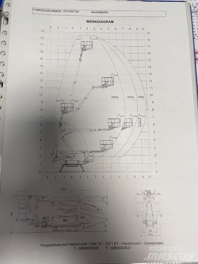 Imer IMR 19B Alkūniniai keltuvai