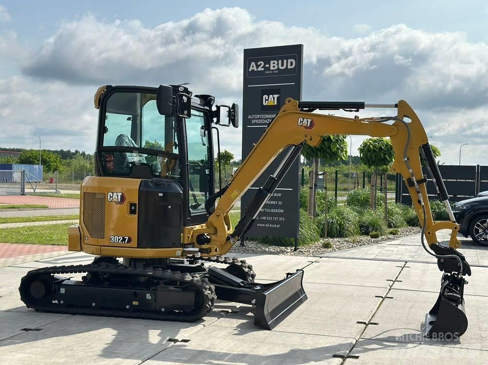 CAT 302.7 CR Mini ekskavatoriai < 7 t