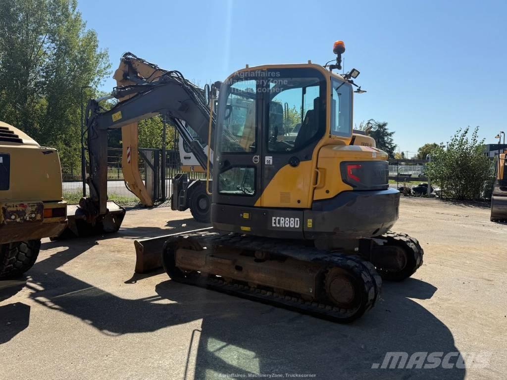 Volvo ECR 88 D Vidutinės galios ekskavatoriai 7-12 t