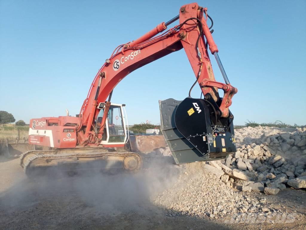 CM CBF 90 Smulkinimo kaušai