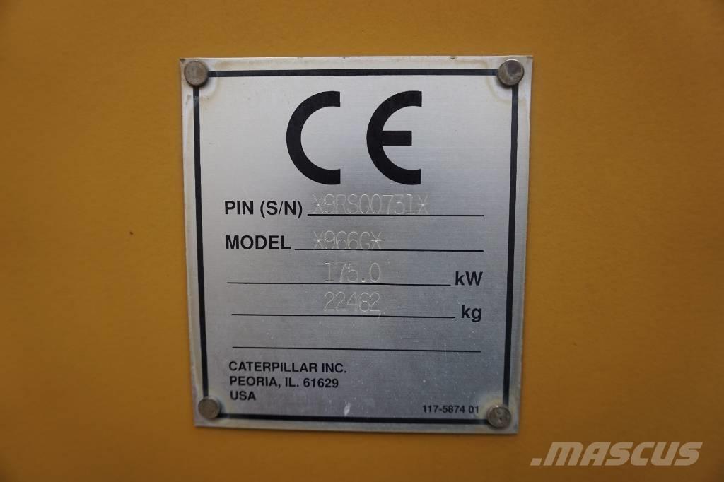 CAT 966 G I Naudoti ratiniai krautuvai