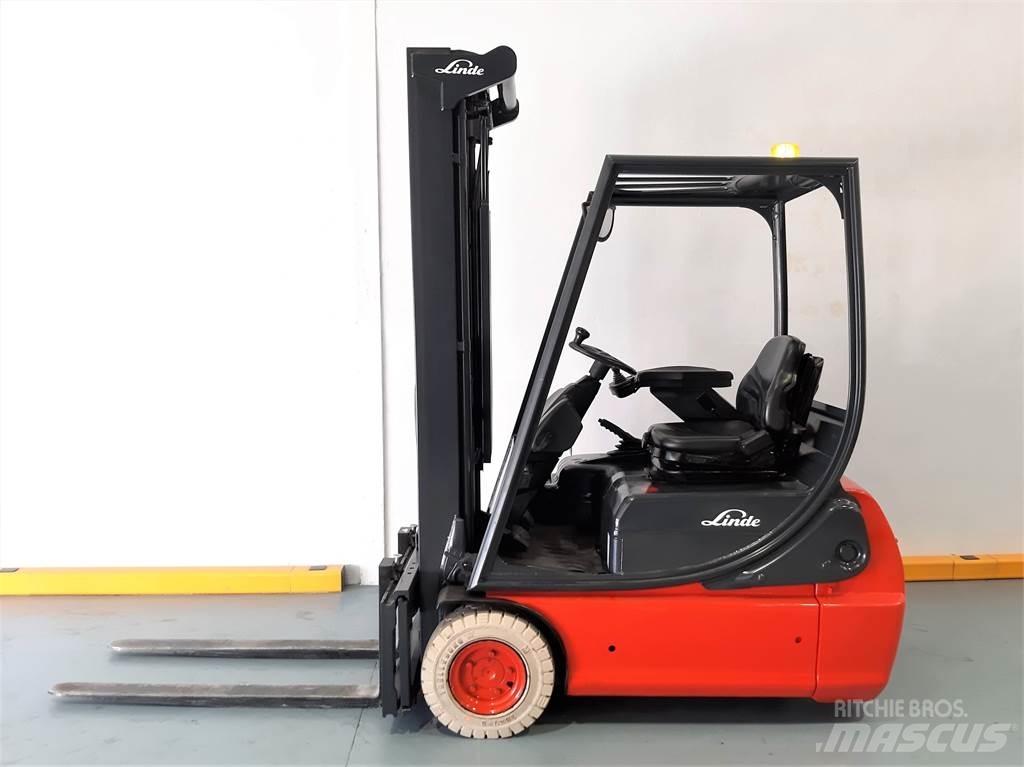 Linde E16C 02 Elektriniai šakiniai krautuvai