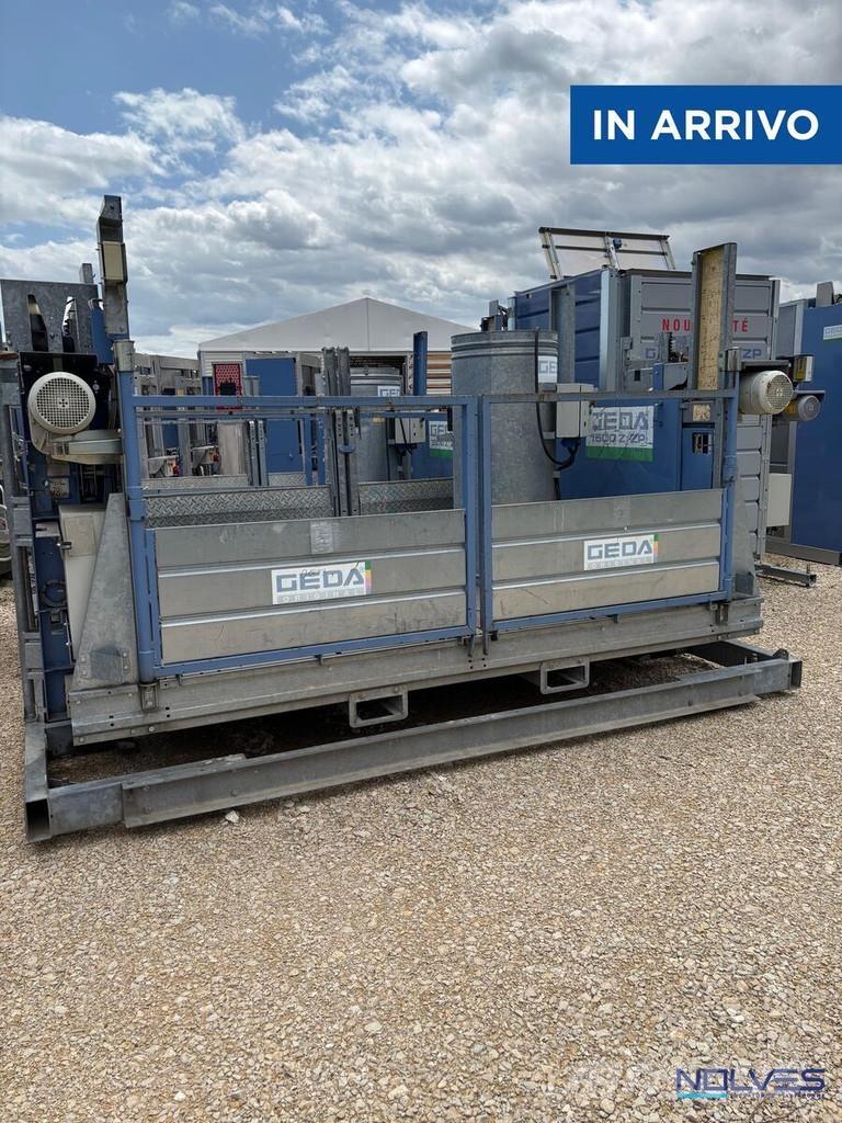 Geda 1500Z/ZP Kiti keltuvai ir platformos