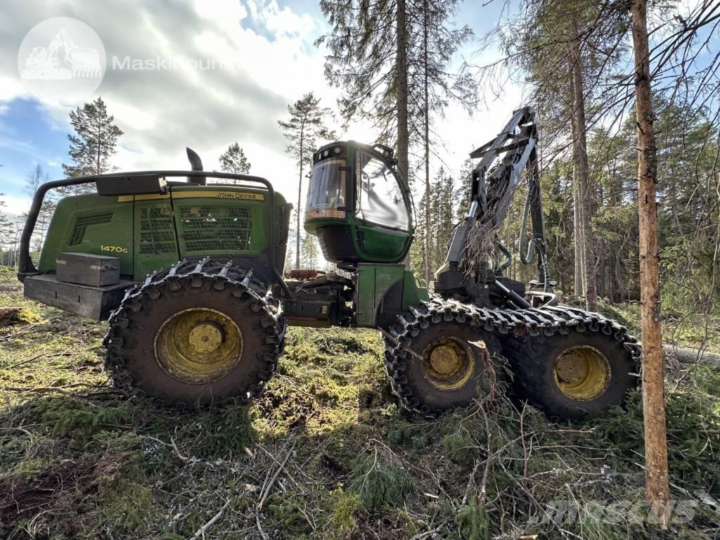 John Deere 1470 G Miško technika (Harvesteriai)