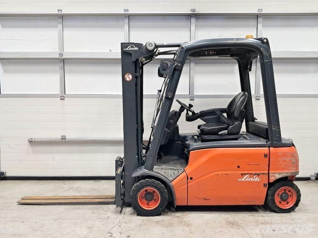 Linde E20PL-01 Elektriniai šakiniai krautuvai