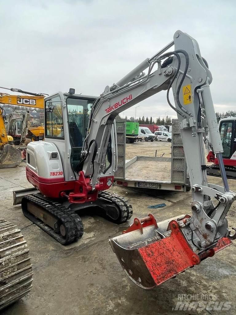 Takeuchi TB230 V3 Mini ekskavatoriai < 7 t
