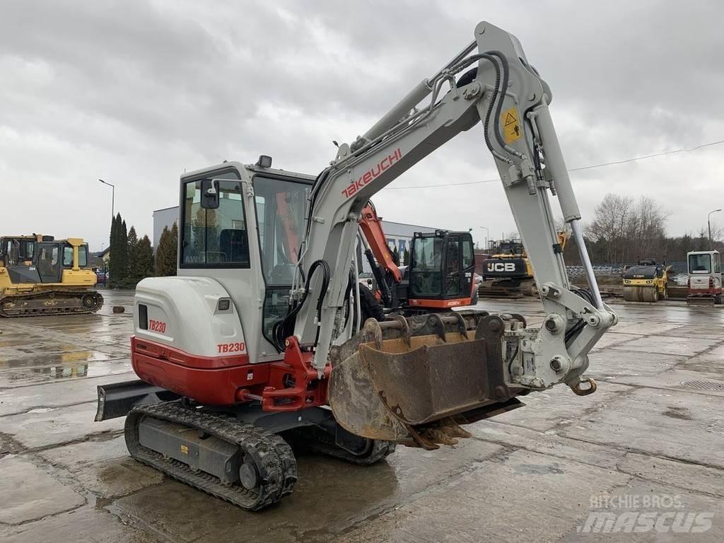 Takeuchi TB230 V3 Mini ekskavatoriai < 7 t