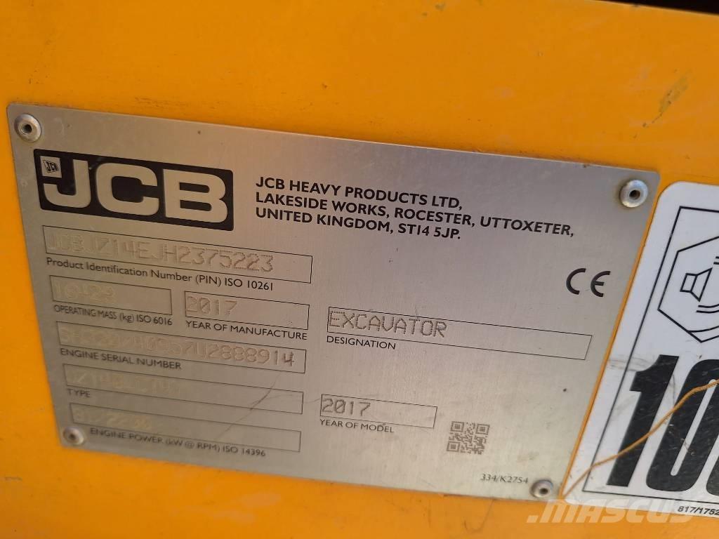 JCB JZ 140 LC Vikšriniai ekskavatoriai