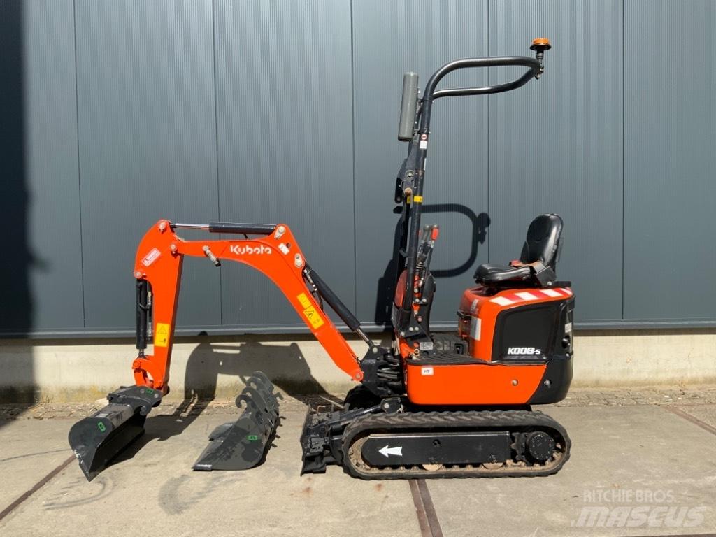 Kubota K008-5 Mini ekskavatoriai < 7 t