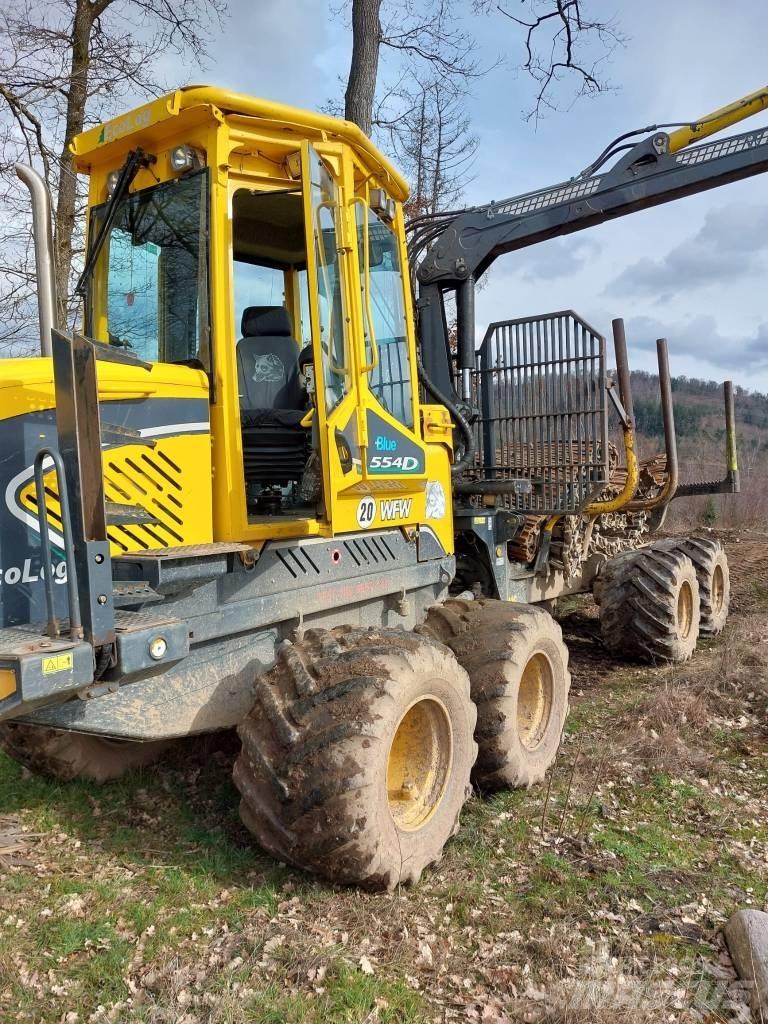 Eco Log 554D Naudoti miškovežiai (Forvarderiai)