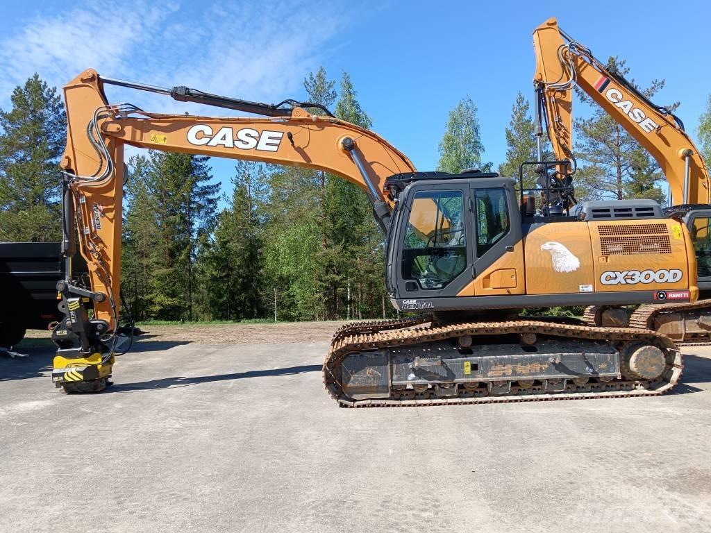 CASE CX 300 D Vikšriniai ekskavatoriai