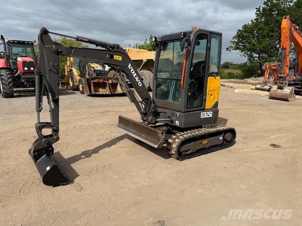 Volvo ECR 25 D Mini ekskavatoriai < 7 t