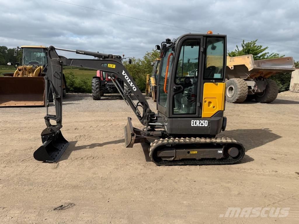 Volvo ECR 25 D Mini ekskavatoriai < 7 t