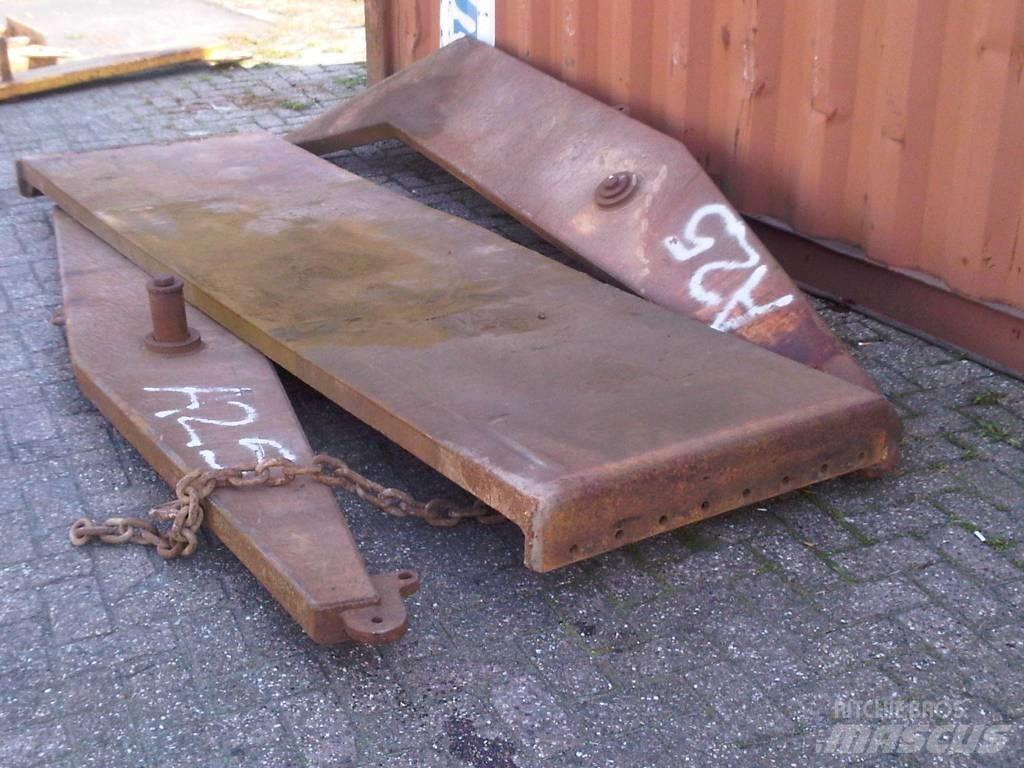 Volvo A25 tailgates Važiuoklė ir suspensija
