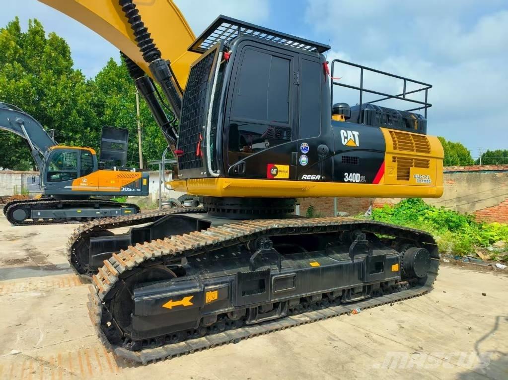 CAT 340 D L Vikšriniai ekskavatoriai