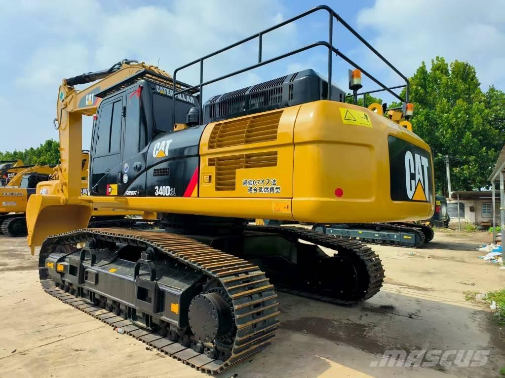 CAT 340 D L Vikšriniai ekskavatoriai