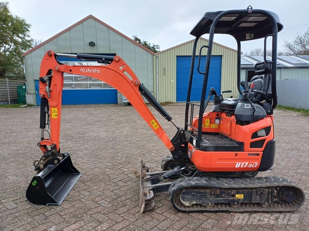 Kubota U 17-3 Mini ekskavatoriai < 7 t