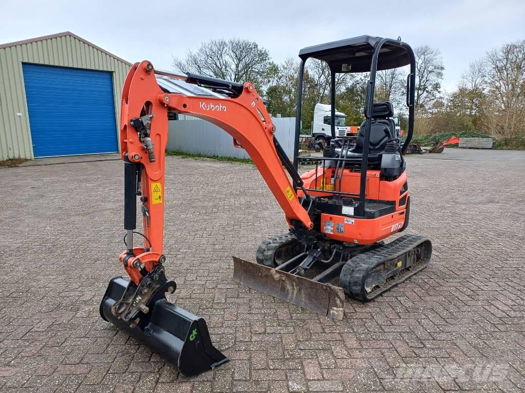 Kubota U 17-3 Mini ekskavatoriai < 7 t