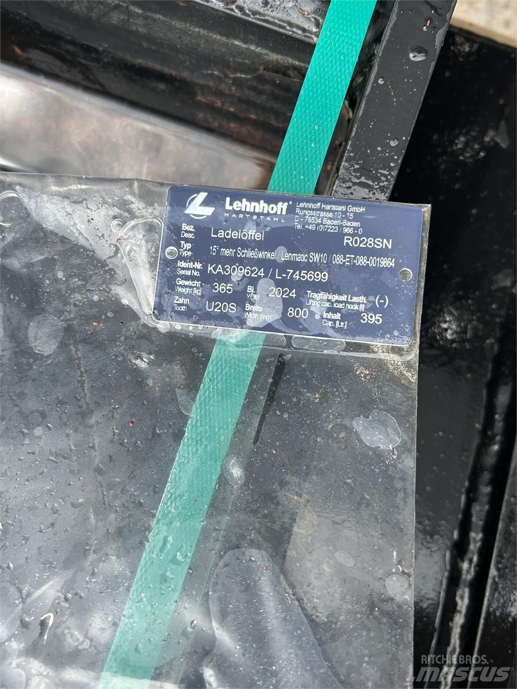 Lehnhoff CTL12 Tranšėjų kasimo technika