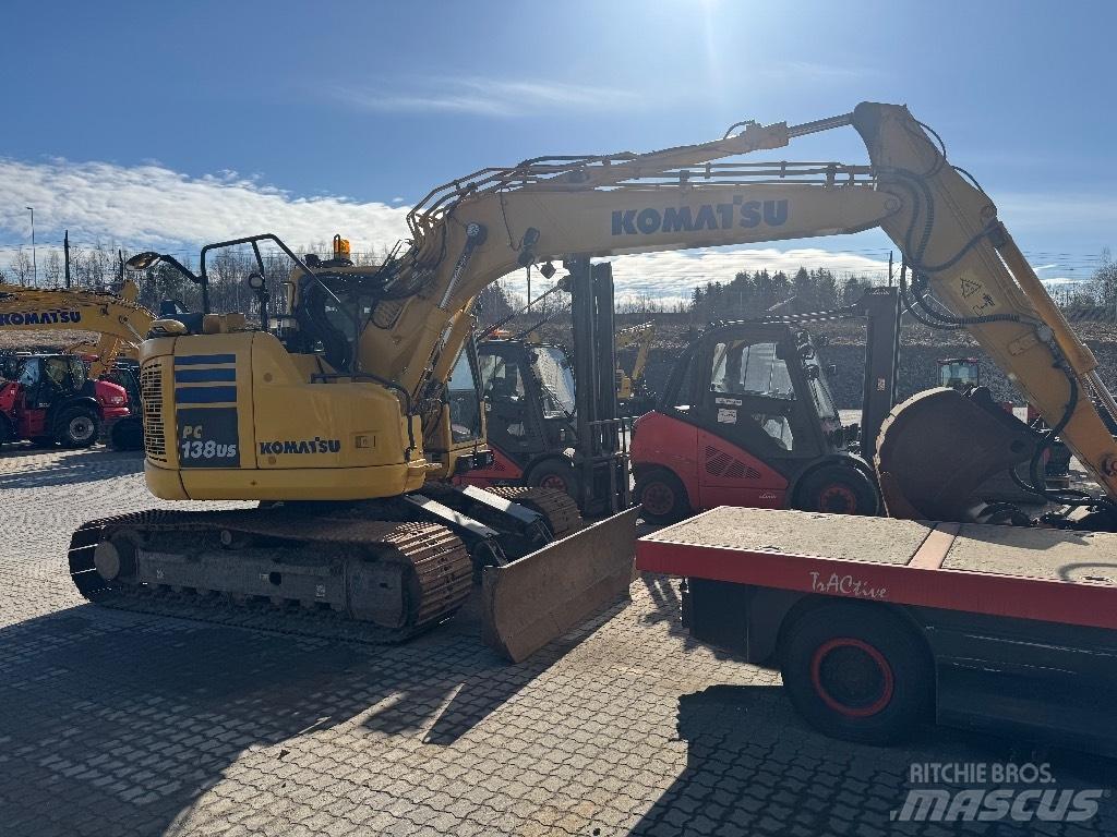 Komatsu PC 138 US-11 Vikšriniai ekskavatoriai