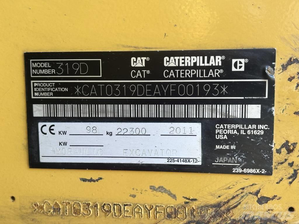 CAT 319 D L Vikšriniai ekskavatoriai