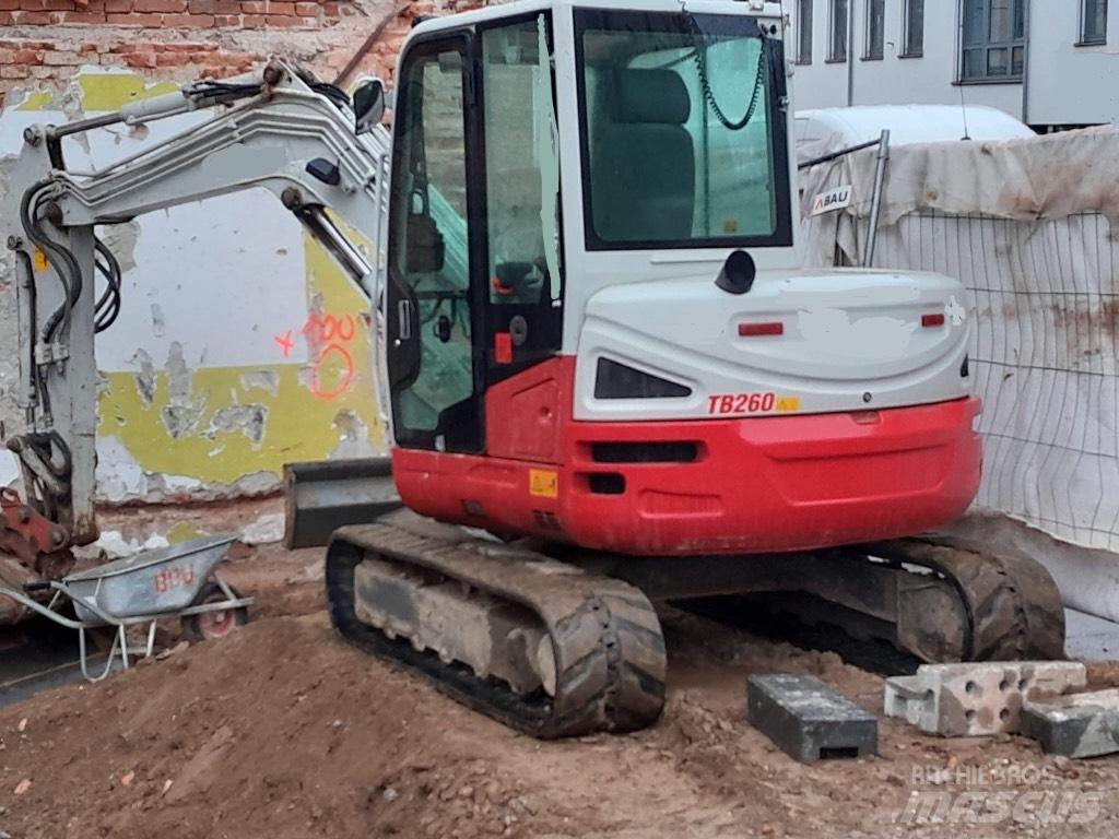 Takeuchi TB 260 Mini ekskavatoriai < 7 t