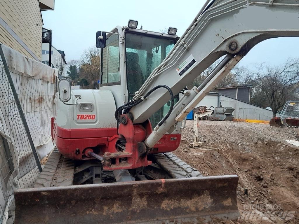 Takeuchi TB 260 Mini ekskavatoriai < 7 t