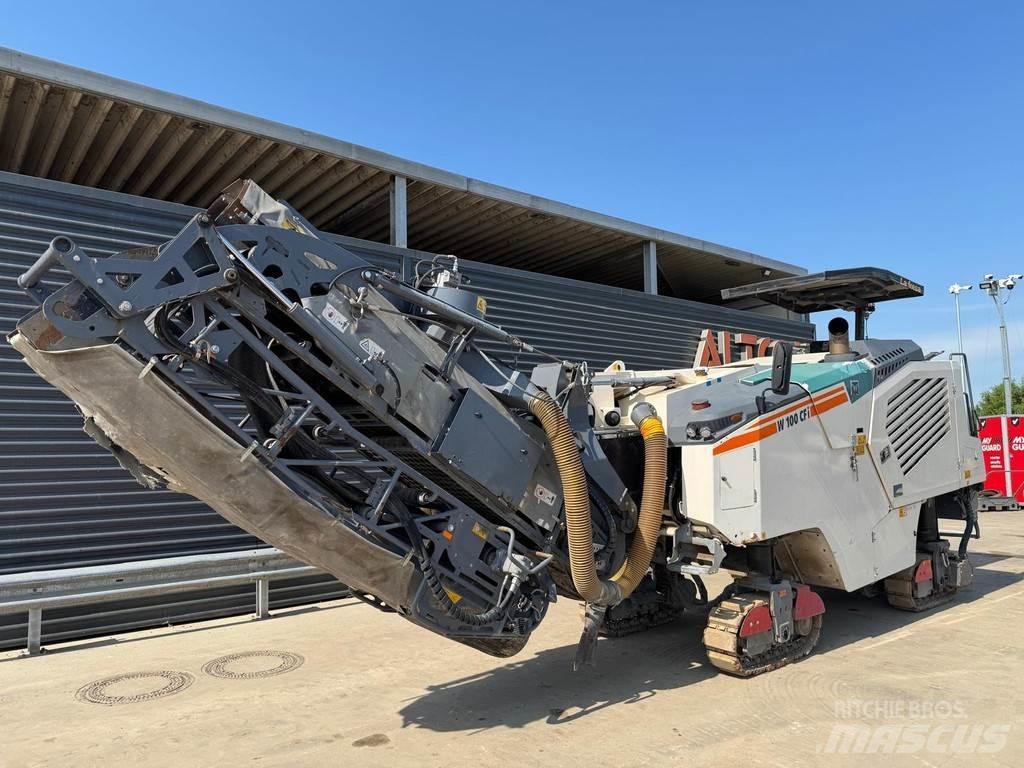 Wirtgen W 100 CFI Asfalto šalto frezavimo technika