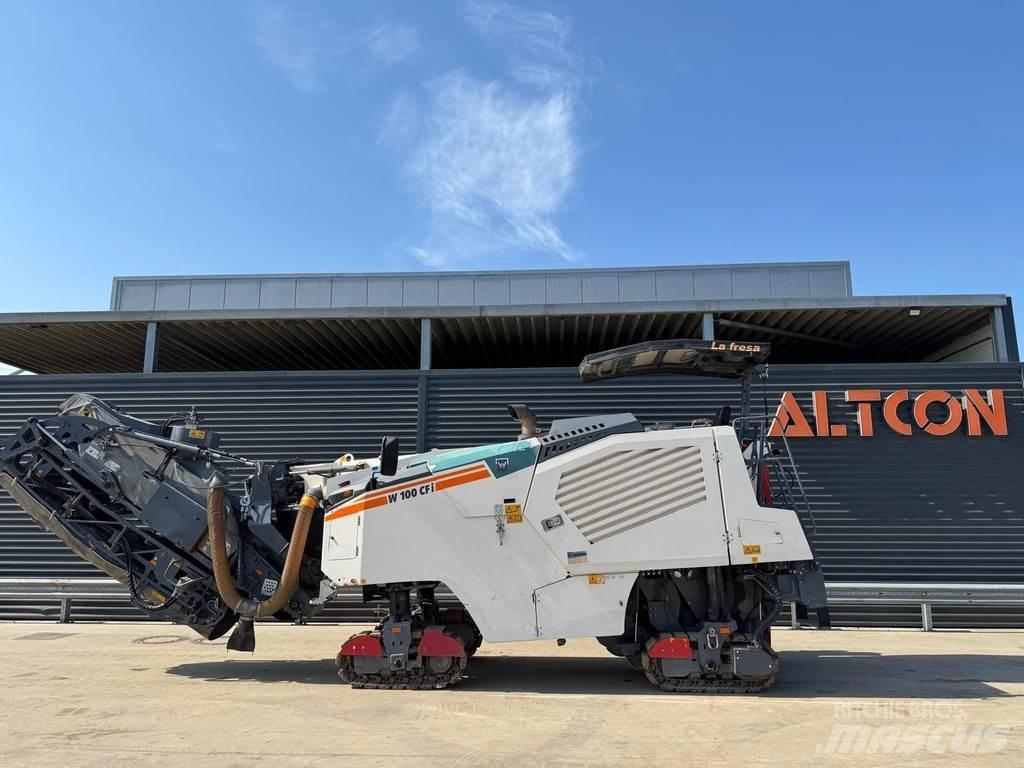 Wirtgen W 100 CFI Asfalto šalto frezavimo technika