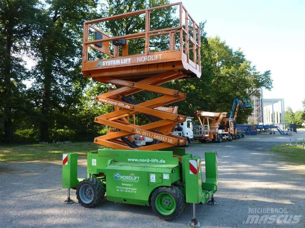 Genie GS 3268 RT Žirkliniai keltuvai