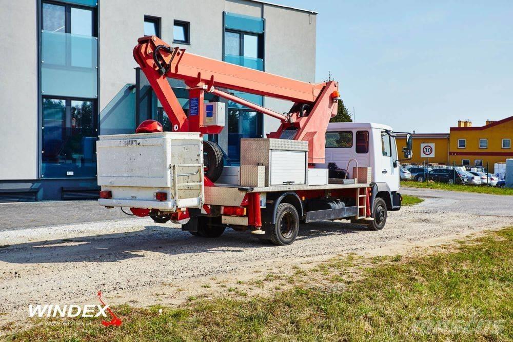 Wumag WT 170 Ant vilkikų montuojamos kėlimo platformos