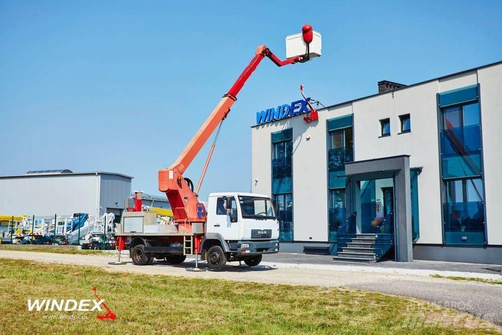 Wumag WT 170 Ant vilkikų montuojamos kėlimo platformos