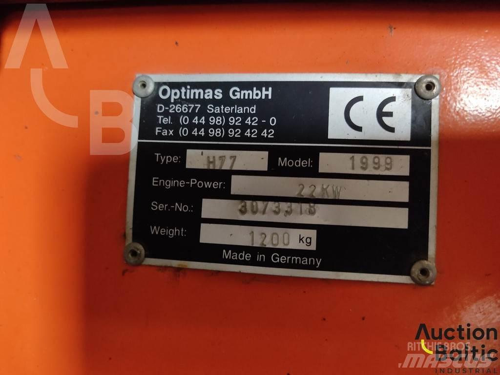 Optimas H77 Klojimo ir tvarkymo įranga