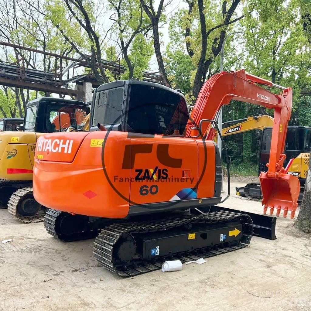 Hitachi ZX 60 Mini ekskavatoriai < 7 t