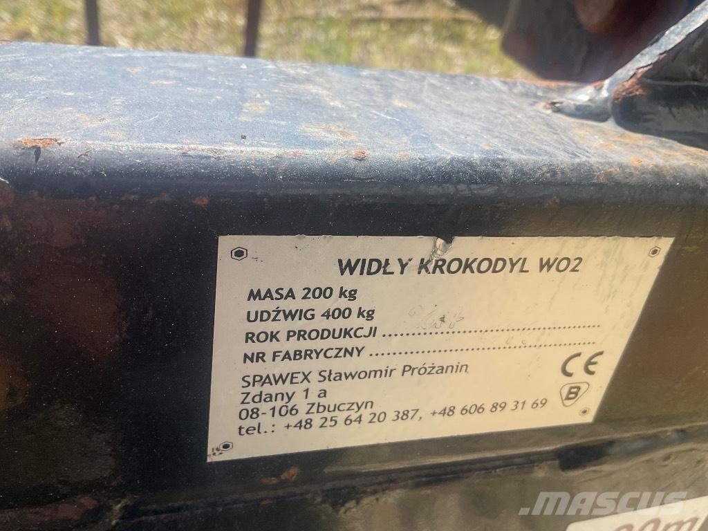 Spawex Siloklo Frontalinių krautuvų priedai