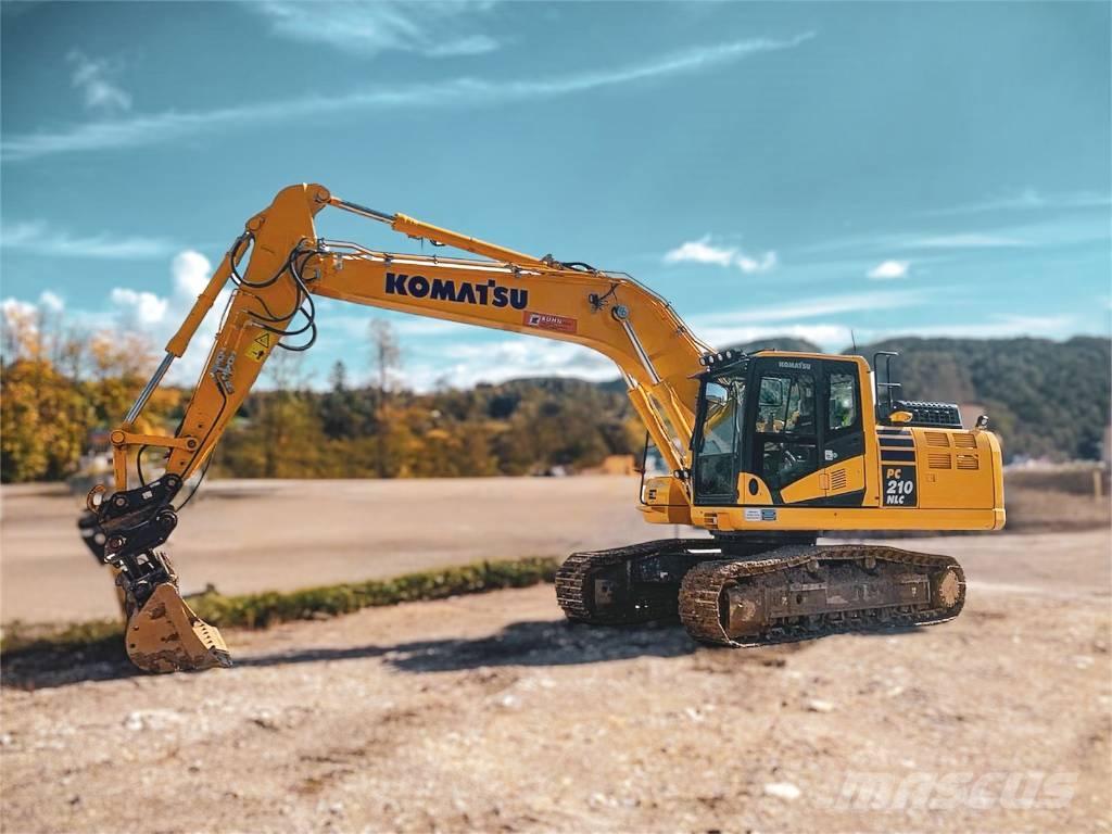 Komatsu PC 210 NLC Vikšriniai ekskavatoriai
