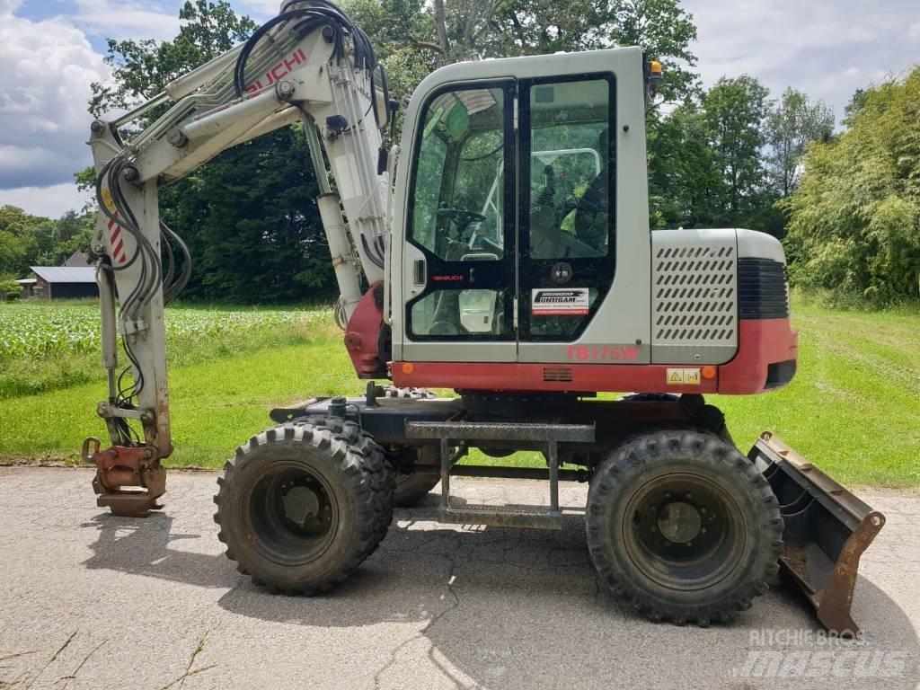 Takeuchi TB175W Ratiniai ekskavatoriai