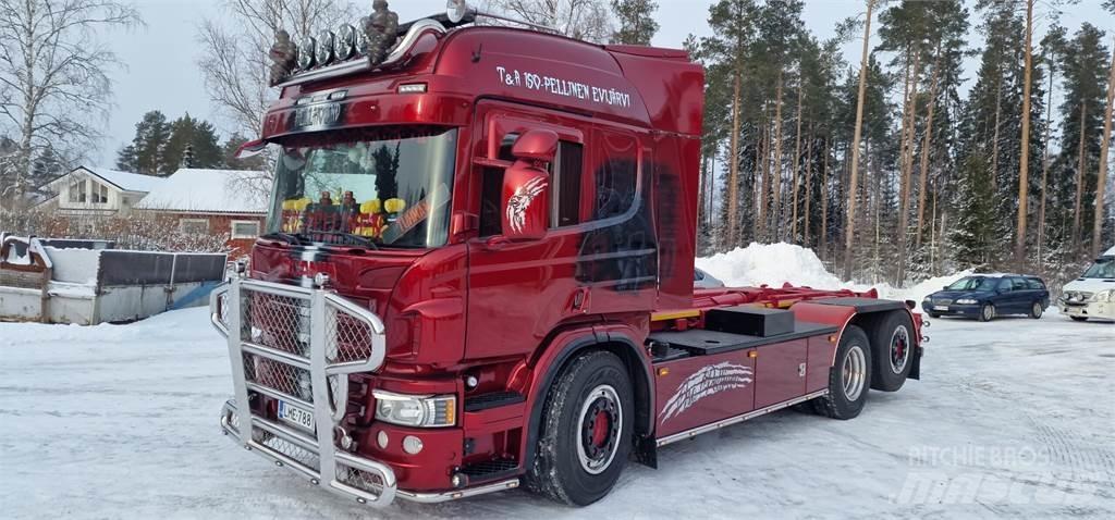 Scania P440 Savivarčiai su kabeliniu keltuvu
