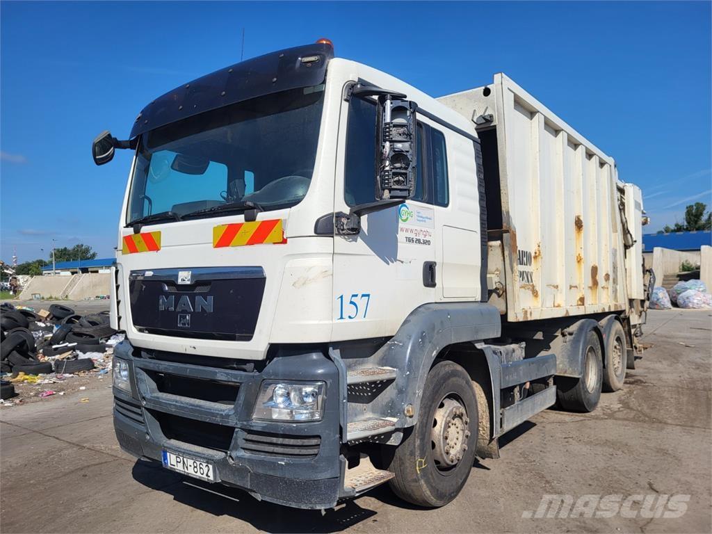 MAN TGS 28.320 6X2 Važiuoklė su kabina