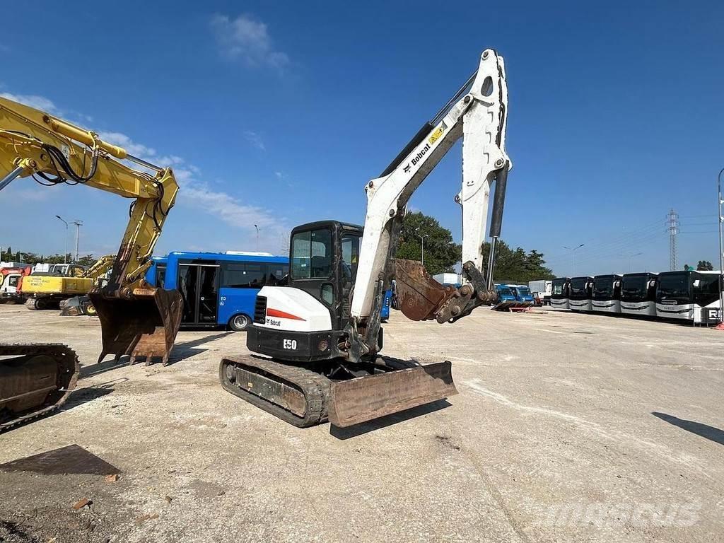 Bobcat E50 Mini ekskavatoriai < 7 t