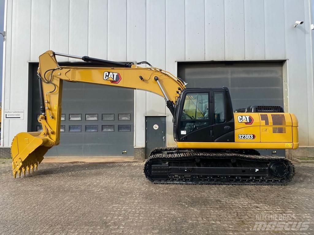 CAT 323D3 Vikšriniai ekskavatoriai