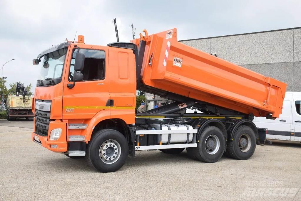 DAF CF 460 Sunkvežimiai su keliamuoju kabliu