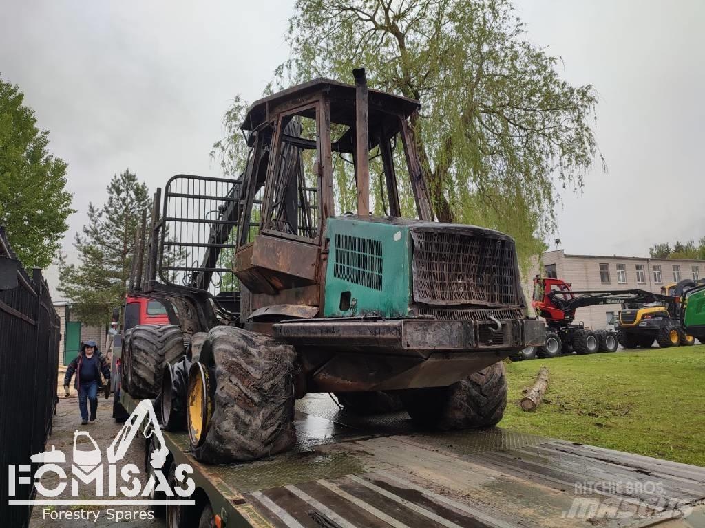 Timberjack 810B Hidraulikos įrenginiai