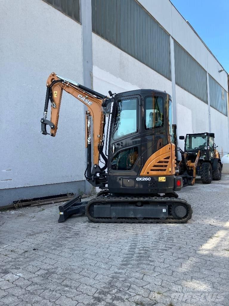 CASE CX 26 C Mini ekskavatoriai < 7 t