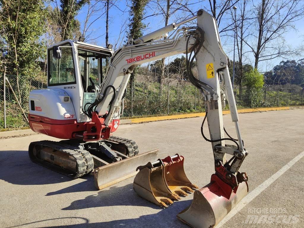 Takeuchi TB 230 Mini ekskavatoriai < 7 t