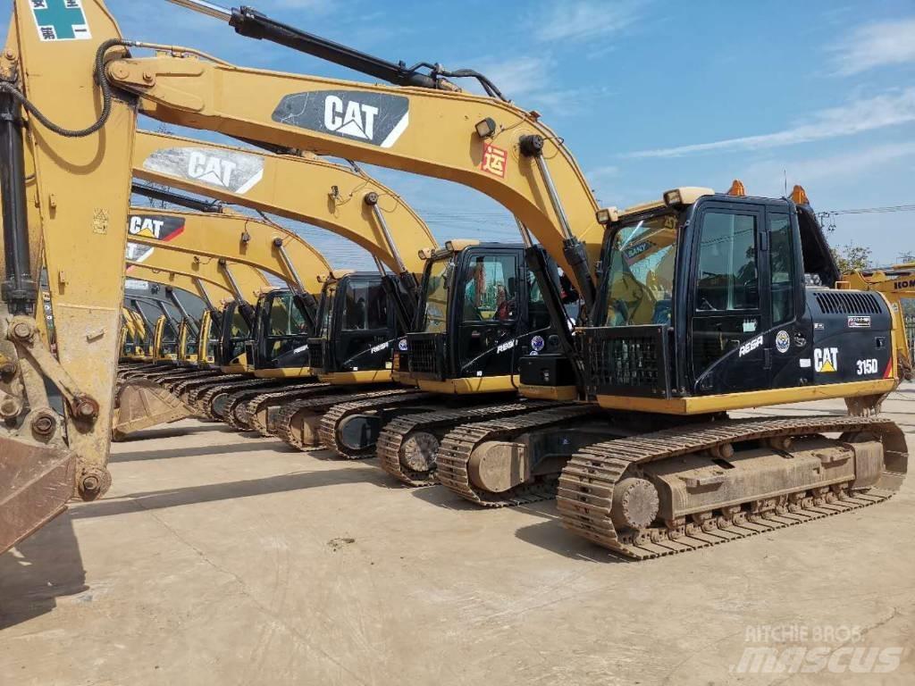 CAT 315 D Vikšriniai ekskavatoriai